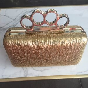 Brass Knuckles Clutch